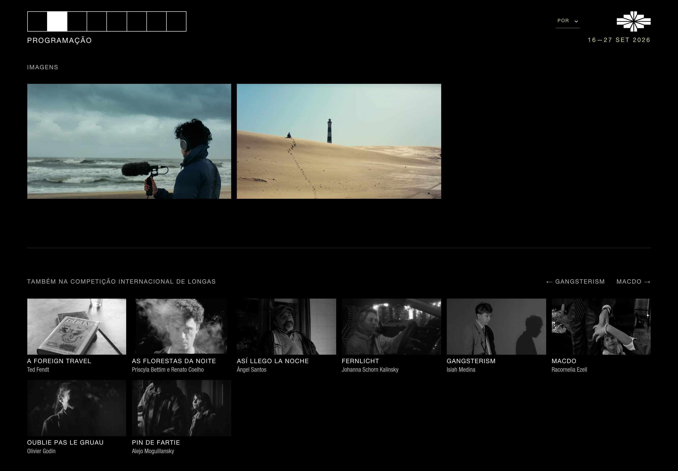 Stills in the images section of the film page.